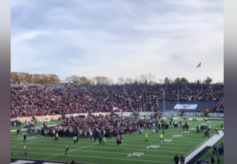 2020 climate change protest at Ivy League football game