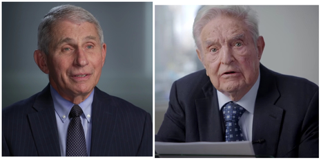 Anthony Fauci and George Soros